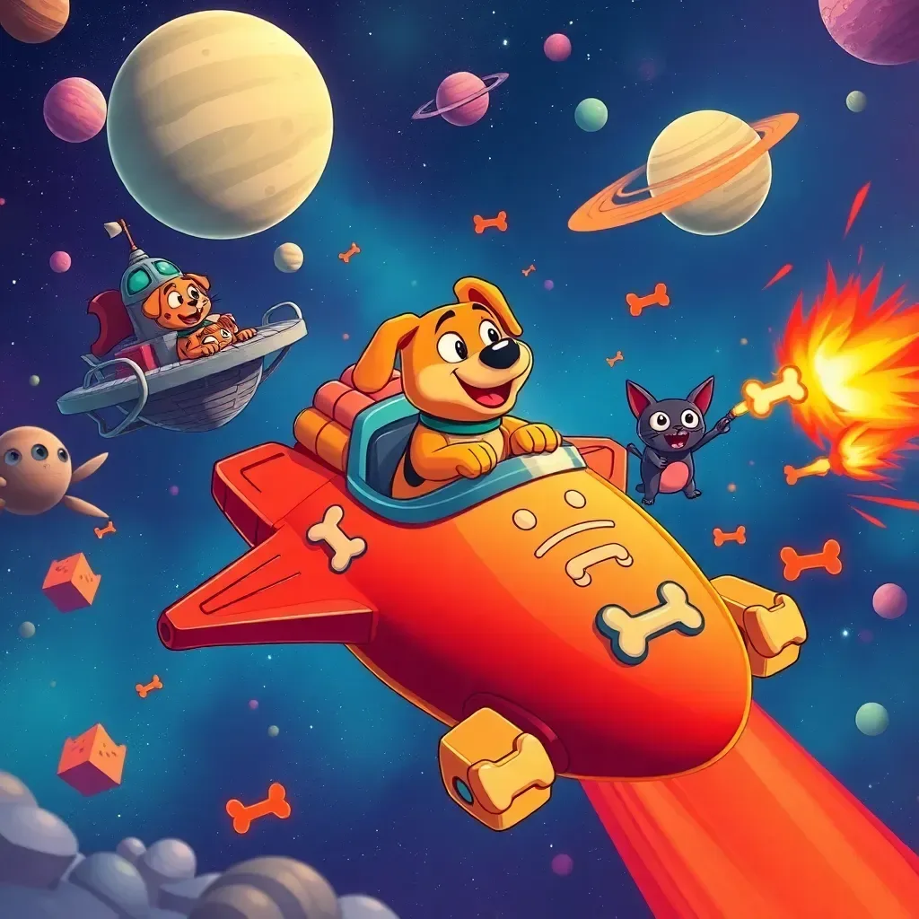 Bone Wars: Galactic Paw-trol