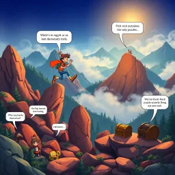 Rockbound: The Wily Journey - Text-based game