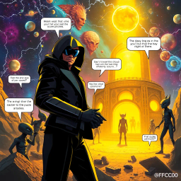 Solar Sagas: The Galactic Heist - Text-based game