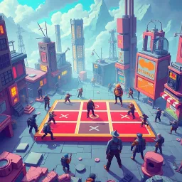 Tic Tac War: The Last Marker - Text-based game