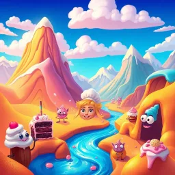 Cake-mania: The Flourish Quest - Text-based game