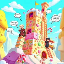 Snack & Ladder: The Feasting Climb - Text-based game