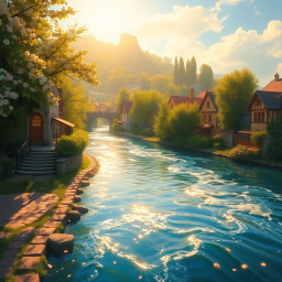 Whispers by the Water - Text-based game