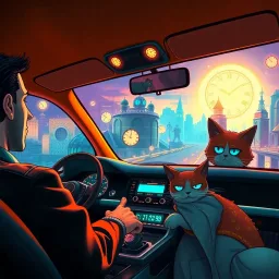 Transdimensional Taxi: Time's Detour - Text-based game
