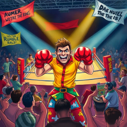 Bare Knuckle Brawl: Rumble in the Ring - Text-based game