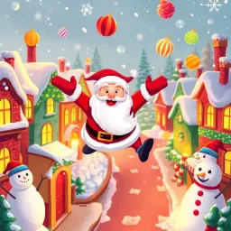 Santa Flap Adventure - Text-based game