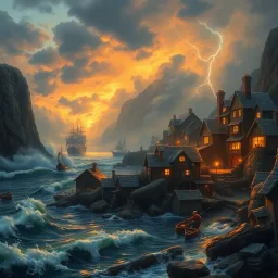 Treacherous Tides - Text-based game