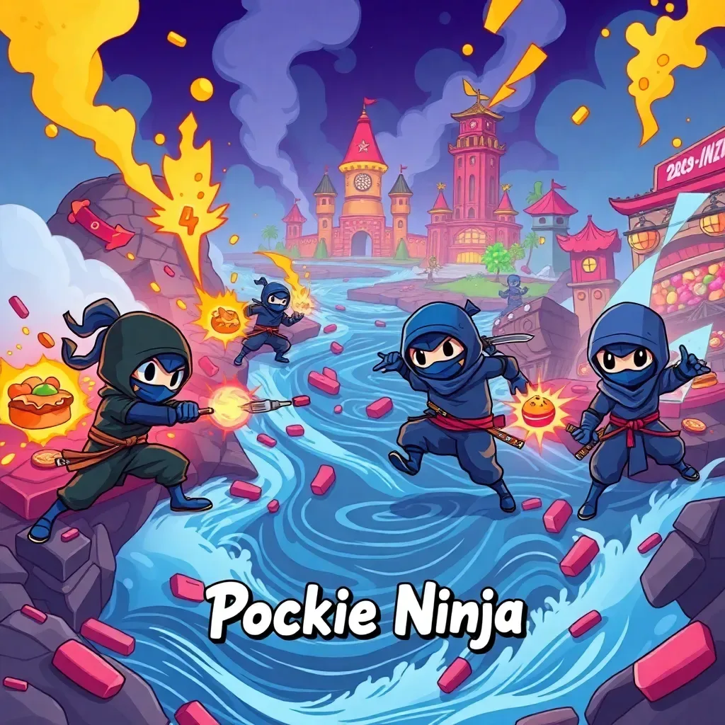 Pockie Ninja: Shadow Chocolate Wars