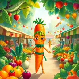 Carrot Chronicles: The Fertile Frontier - Text-based game