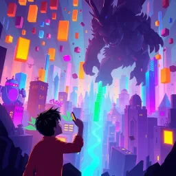 Tetrimension: Blocks of Fate - Text-based game