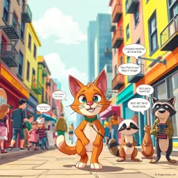 Purrsuit of Crunchies - Text-based game