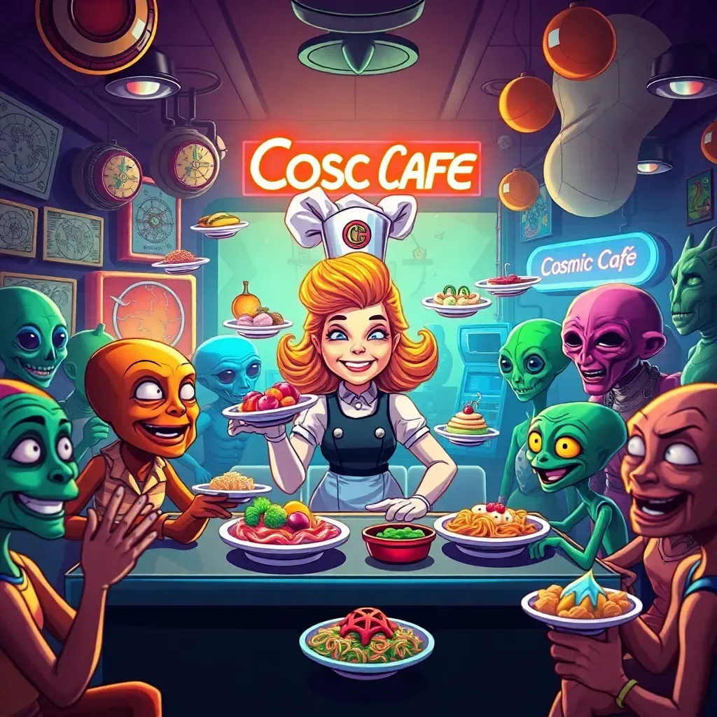 Cosmic Cafe: Invader's Delight