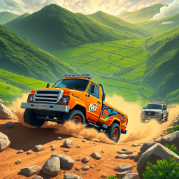 Kei Truckin' - Text-based game