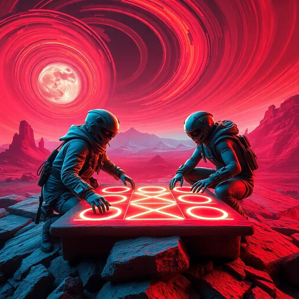 Quantum Tic-Tac-Toe Showdown