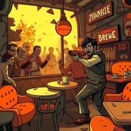 Zombies & Coffee - Text-based game
