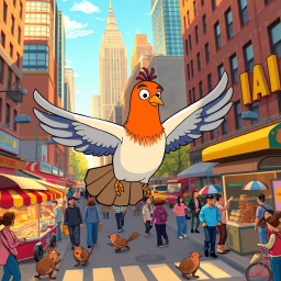 Flappin' in the Big Apple - Text-based game