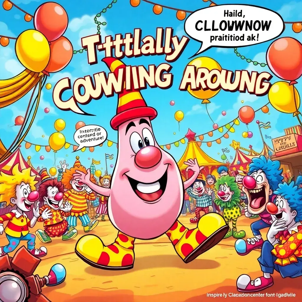 Toe-tally Clowning Around