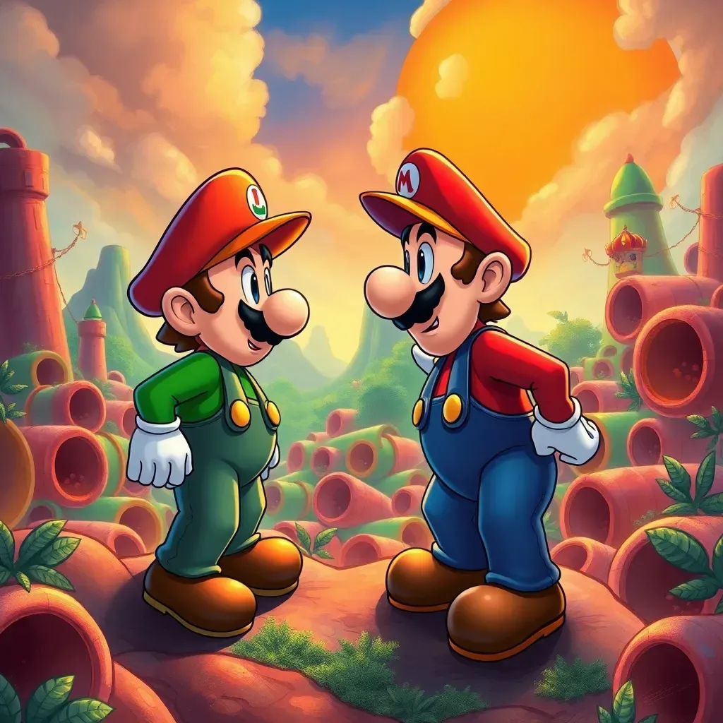 Brotherly Showdown: The Plumber Paradox