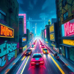Nitro City Showdown - Text-based game
