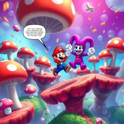 Mario's Misfit Mayhem - Text-based game