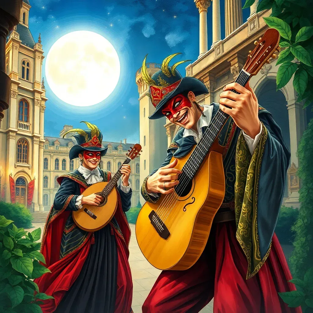 Bard's Brawl: The Scandalous Serenade