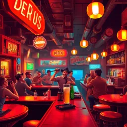 Shots and Shots: The Raucous Adventure - Text-based game