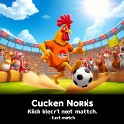 Fowl Play: The Soccer Saga - Text-based game