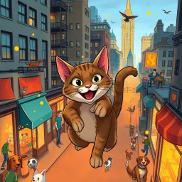 Furry Fury: The Great Chase - Text-based game