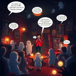 Poltergeist Puns - Text-based game