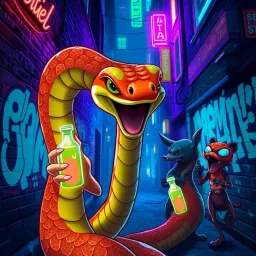 Sssslither: The Venom Heist - Text-based game