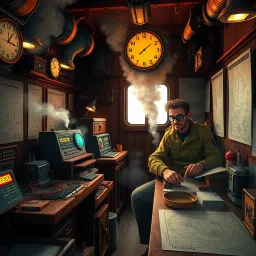 Tracks of Time - Text-based game