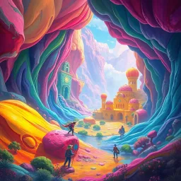 Color Clash: The Spectrum Chronicles - Text-based game