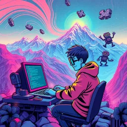 Alpine Codex: Binary Breakers - Text-based game