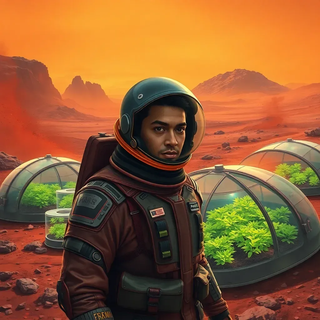 Frass on Mars