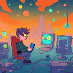 Be My Hero: DSL Chronicles - Text-based game