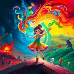 Chronicles of the Chromatic Girl - Text-based game