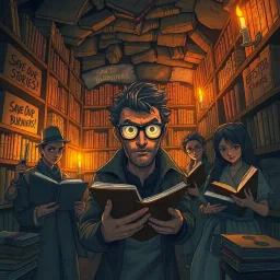 Confessions of the Last Librarian - Text-based game