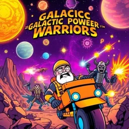 Galactic Power Warriors - Text-based game