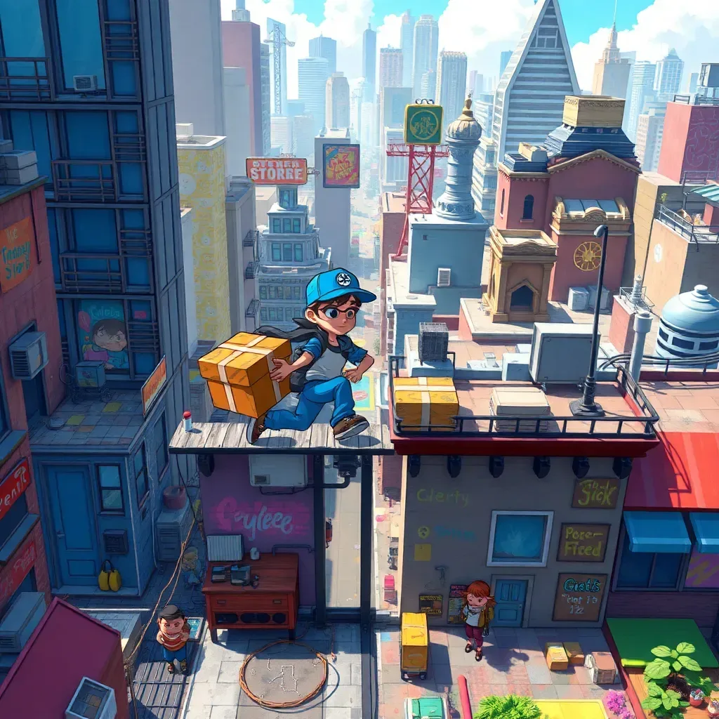 Pixel Parade: Antics in the City