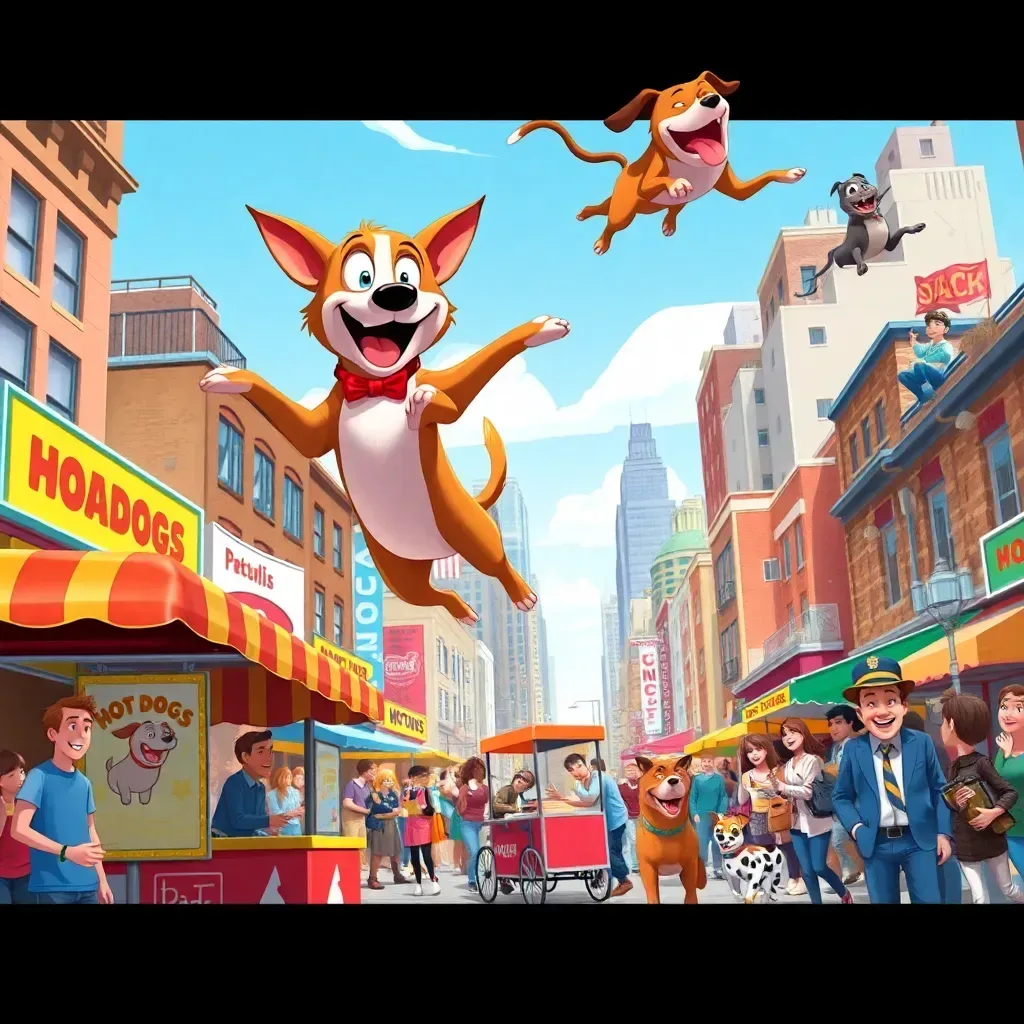 Canine Catastrophe: The Great Dog Jump-Off