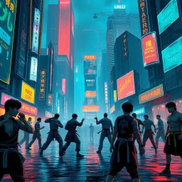 Duelists of the Neon Revenant - Text-based game