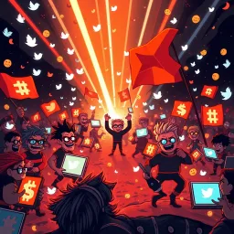 Twitternator: The Buzz of Battle - Text-based game