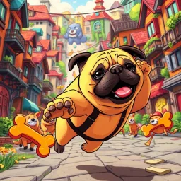 Bark Brigade: The Paws of War - Text-based game