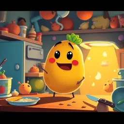 Spud's Great Leap - Text-based game