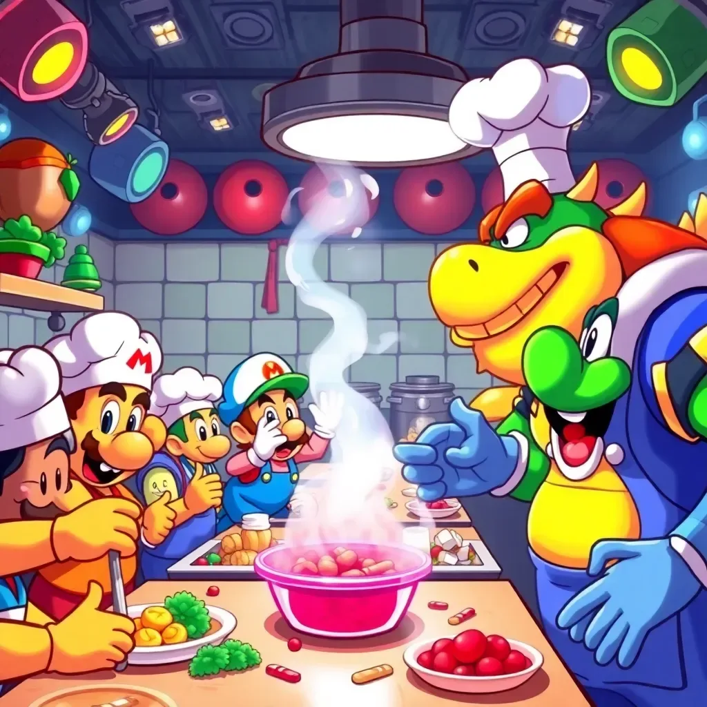 Mario's Culinary Catastrophe