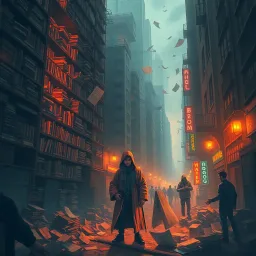 Paper Quest: The Aesthetic Apocalypse - Text-based game