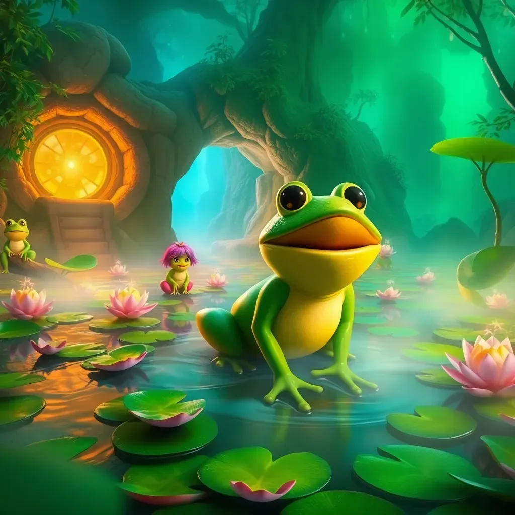 Frog Frenzy: Leap of Fate