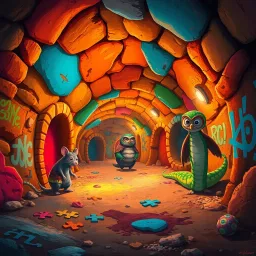 Slink and Skedaddle - Text-based game