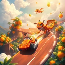 Dragon Drift: Citrus Skies