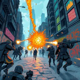 ChronoBlaster: The Time Wars - Text-based game